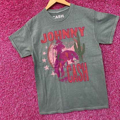 Johnny Cash Walk the Line Country T-Shirt Small