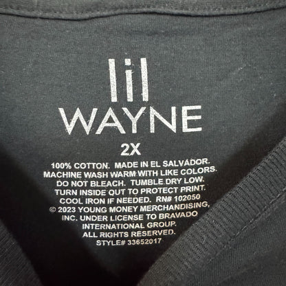 Lil Wayne Young Money CEO Best Rapper Alive Hip Hop Tee 2X