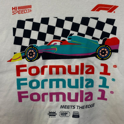 Junk Food Women's Formula 1 Finish Line Crop T-shirt XL