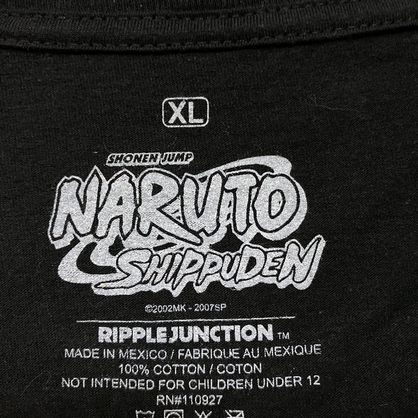 Naruto Chibi style Anime Tshirt size Extra Large