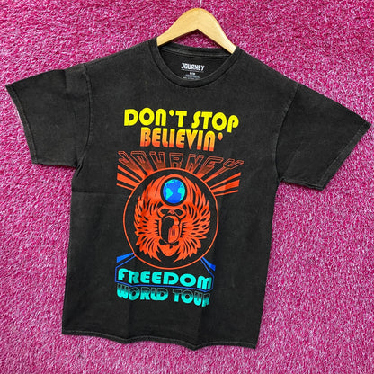Journey Dont Stop Believin Freedom Rock Tee Medium