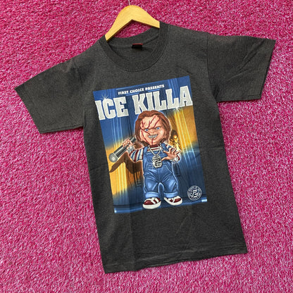 Chucky First Choice Presents Ice Killa Rhinestone T-Shirt Small