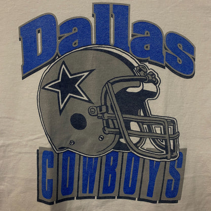 Junk Food Clothing Dallas Cowboys Throwback Helmet Flea Market Tee Small
