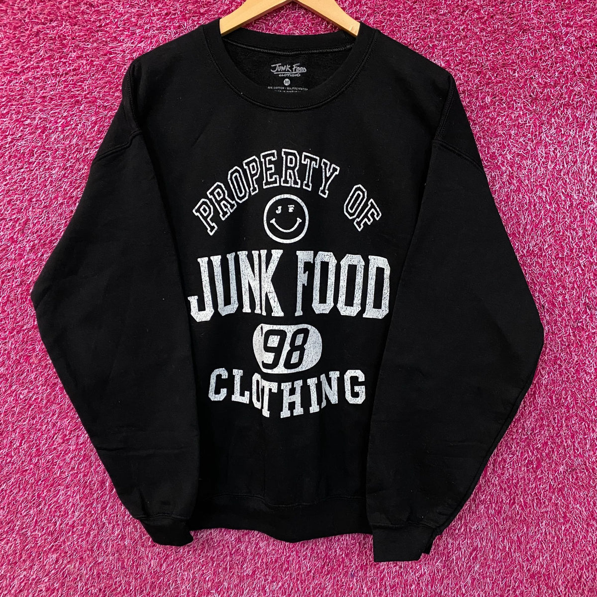 Property of Junk Food Flea Market Crewneck Fleece Medium