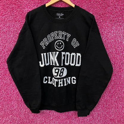 Property of Junk Food Flea Market Crewneck Fleece Medium