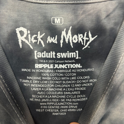 Rick and Morty With Summer tie dye tshirt size medium