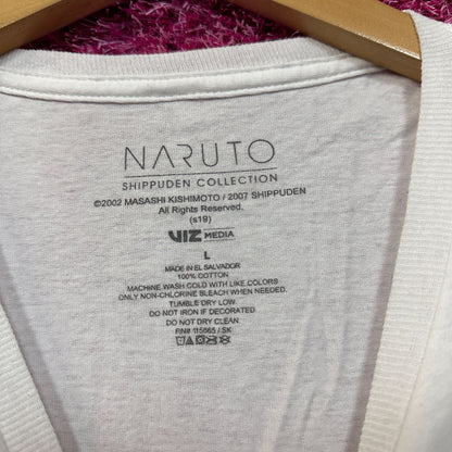 Naruto Uzumaki Hidden Leaf Hero Naruto Shippuden Anime Tee L