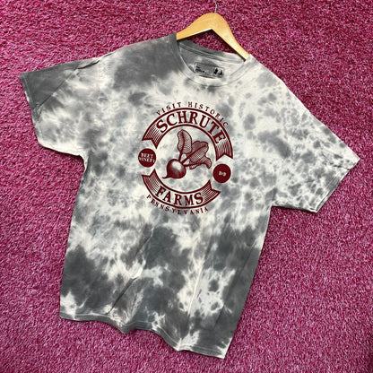 The Office Visit Schrute Farms Beet Winery Promo Tie Dye L