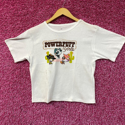 The Powerpuff Girls Western Cowgirls Crop Top 2XL