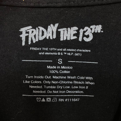 Friday the 13th Jason Vorhees Camp Crystal Lake No Place To Hide Horror Tshirt Small