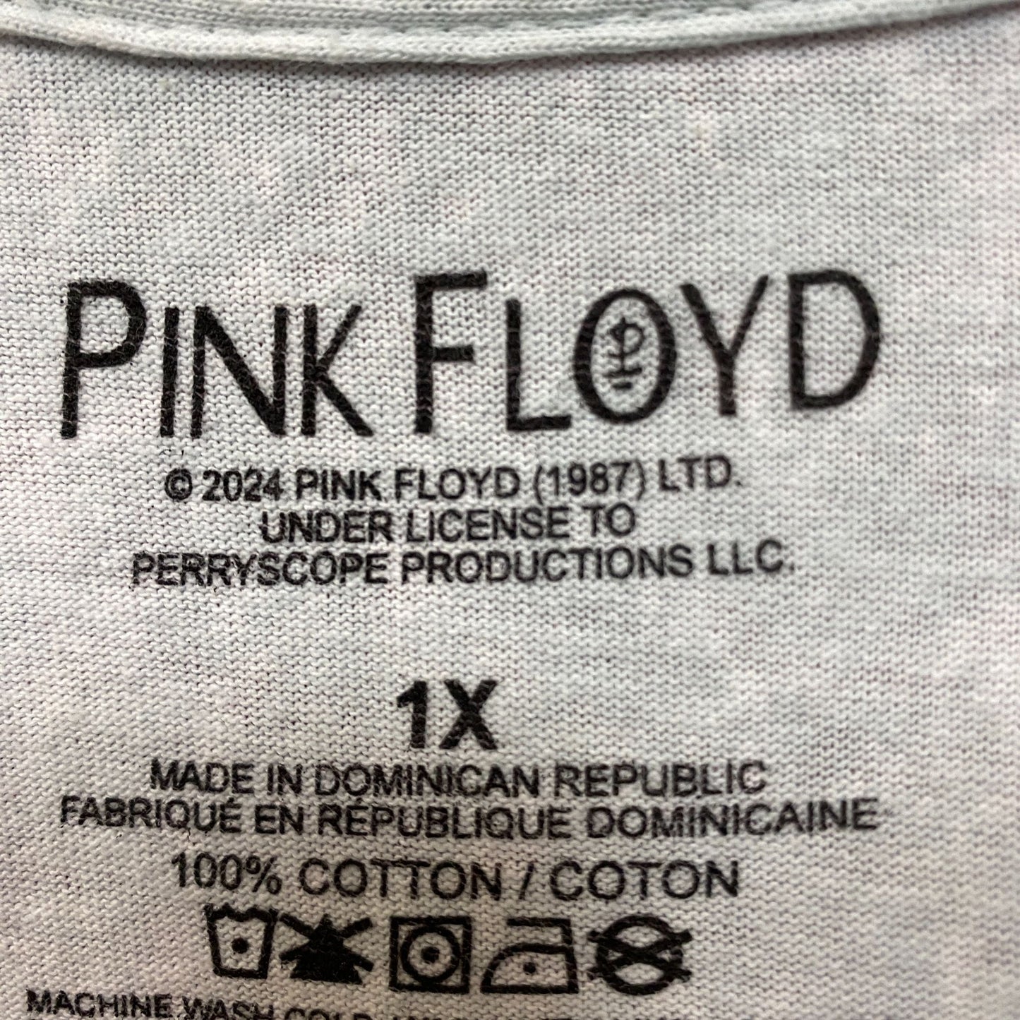 Pink Floyd 1967 London Tour Rock Shirt size 1X