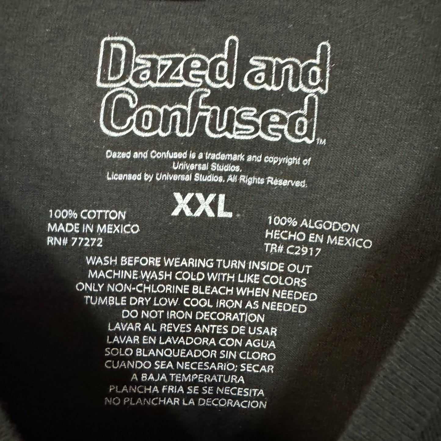 Dazed and Confused T-shirt size 2XL