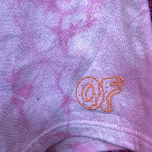 Odd Future Pink Tie-Dye Sweat Shorts XL