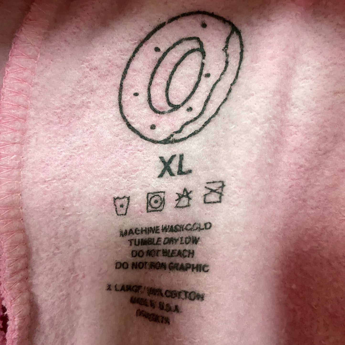 Odd Future Pink Tie-Dye Sweat Shorts XL