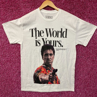 Scarface "The World is Yours" Graphic T-Shirt Medium