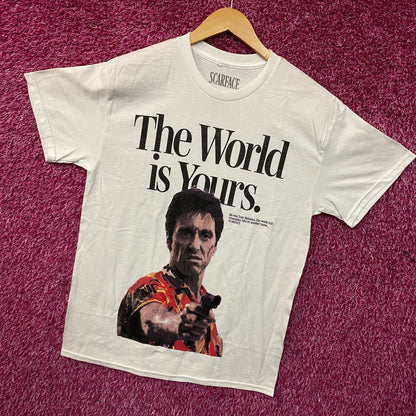 Scarface "The World is Yours" Graphic T-Shirt Medium