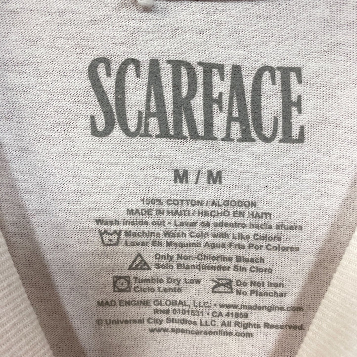 Scarface "The World is Yours" Graphic T-Shirt Medium