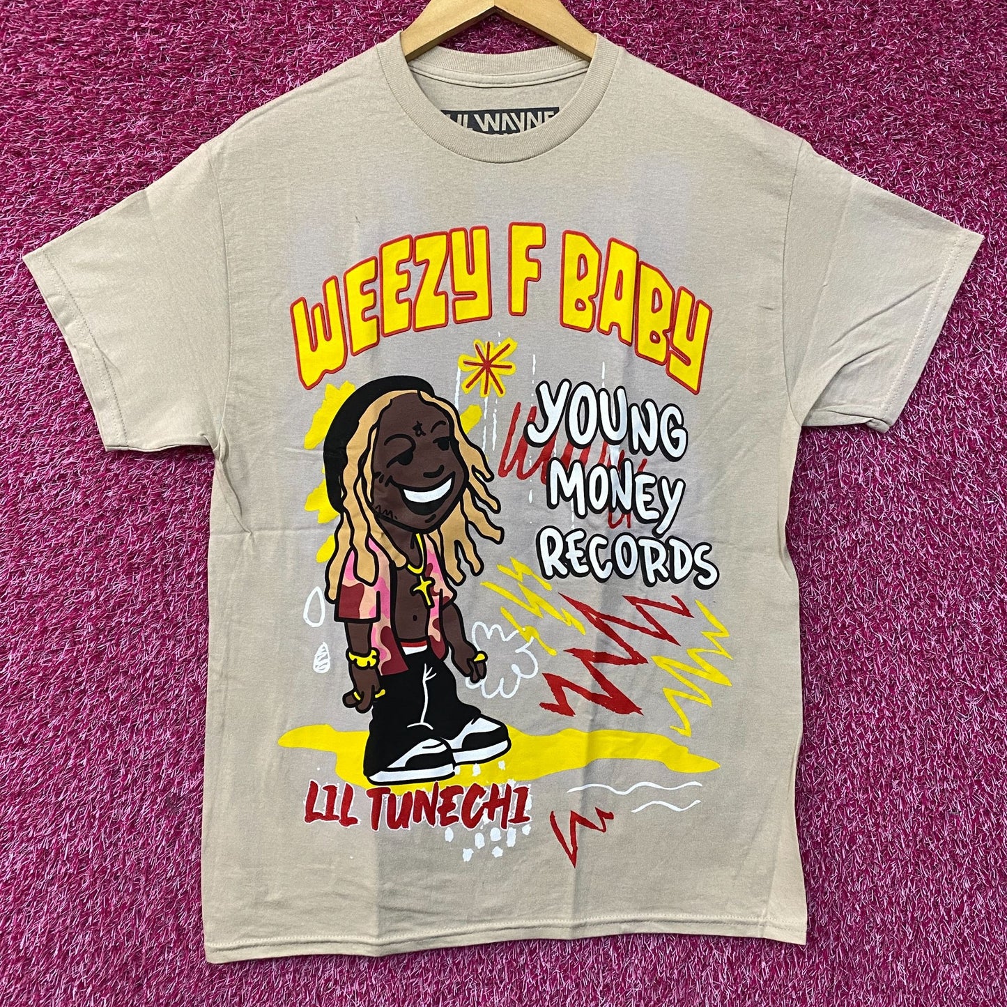 Lil Wayne Weezy F Baby Animated T-shirt size Medium