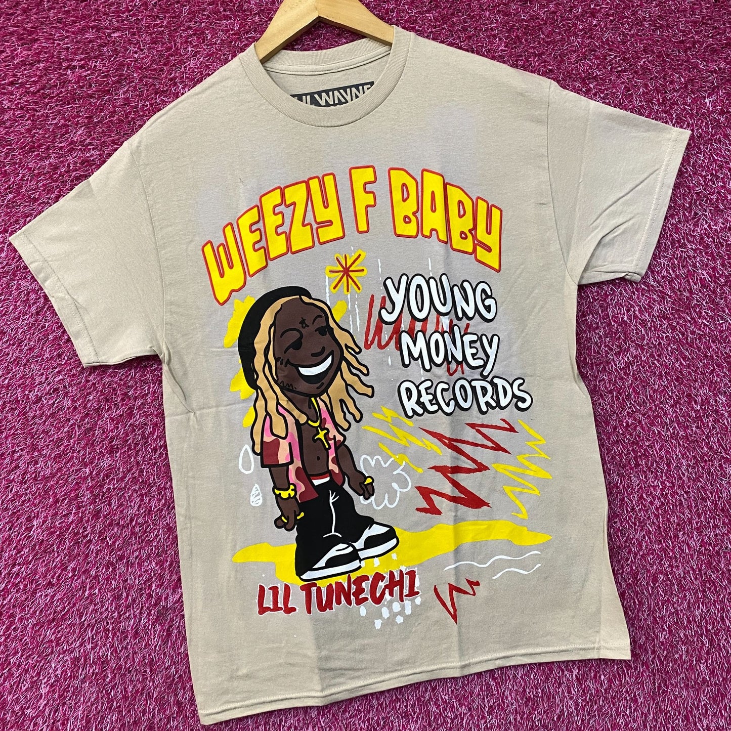 Lil Wayne Weezy F Baby Animated T-shirt size Medium