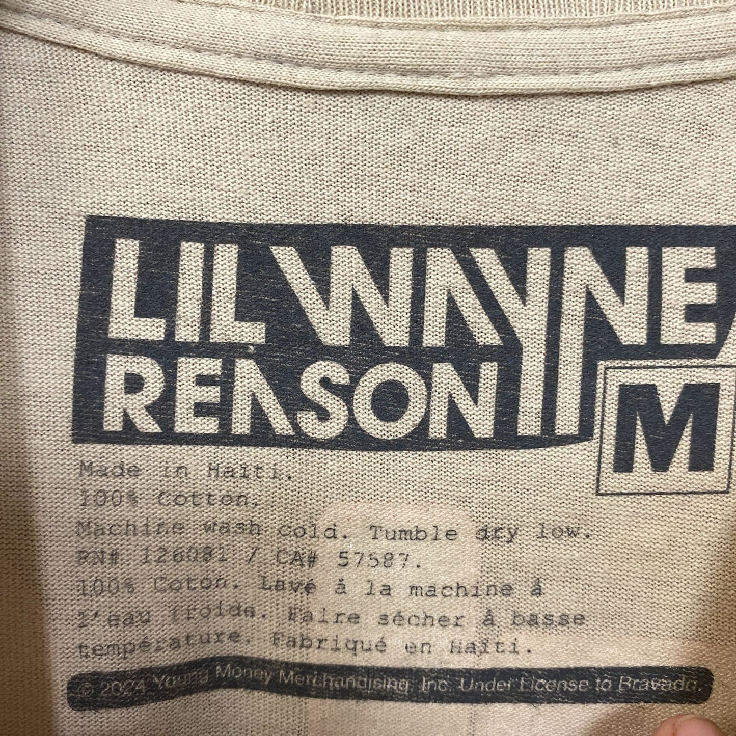 Lil Wayne Weezy F Baby Animated T-shirt size Medium