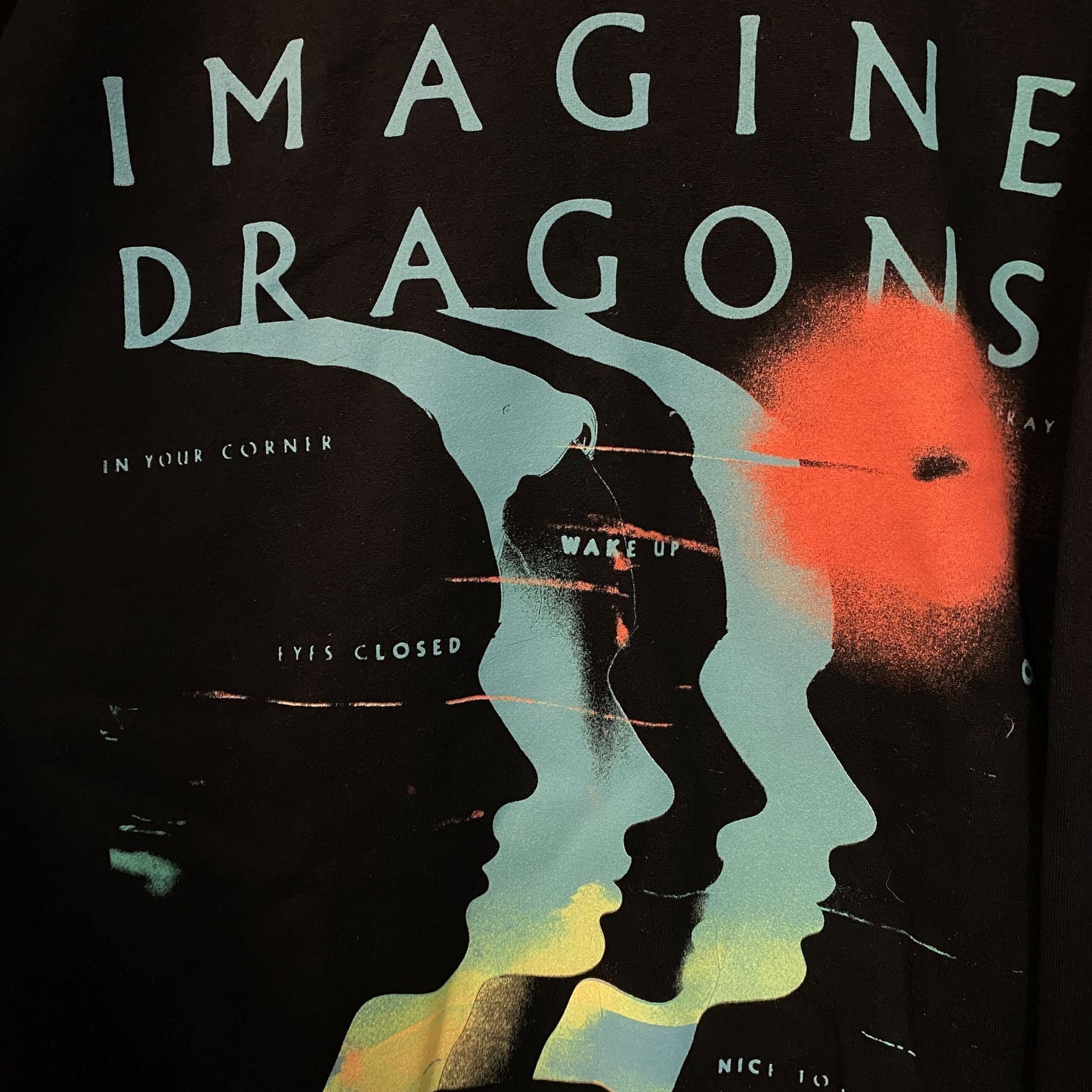 Imagine Dragons Loom World Tour 2024 Crewneck Sweatshirt XL