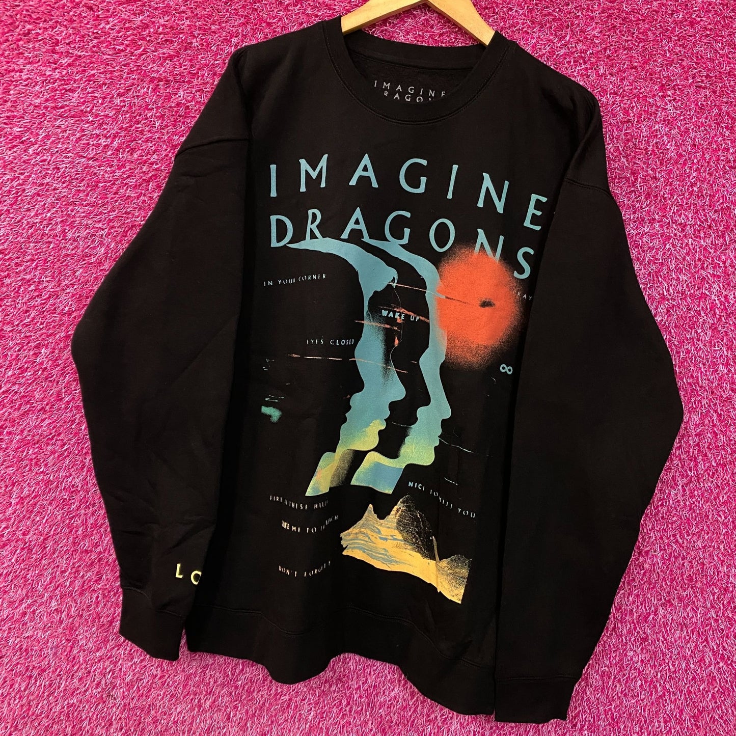 Imagine Dragons Loom World Tour 2024 Crewneck Sweatshirt XL