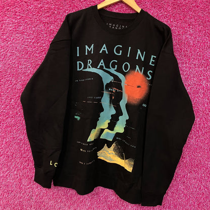 Imagine Dragons Loom World Tour 2024 Crewneck Sweatshirt XL