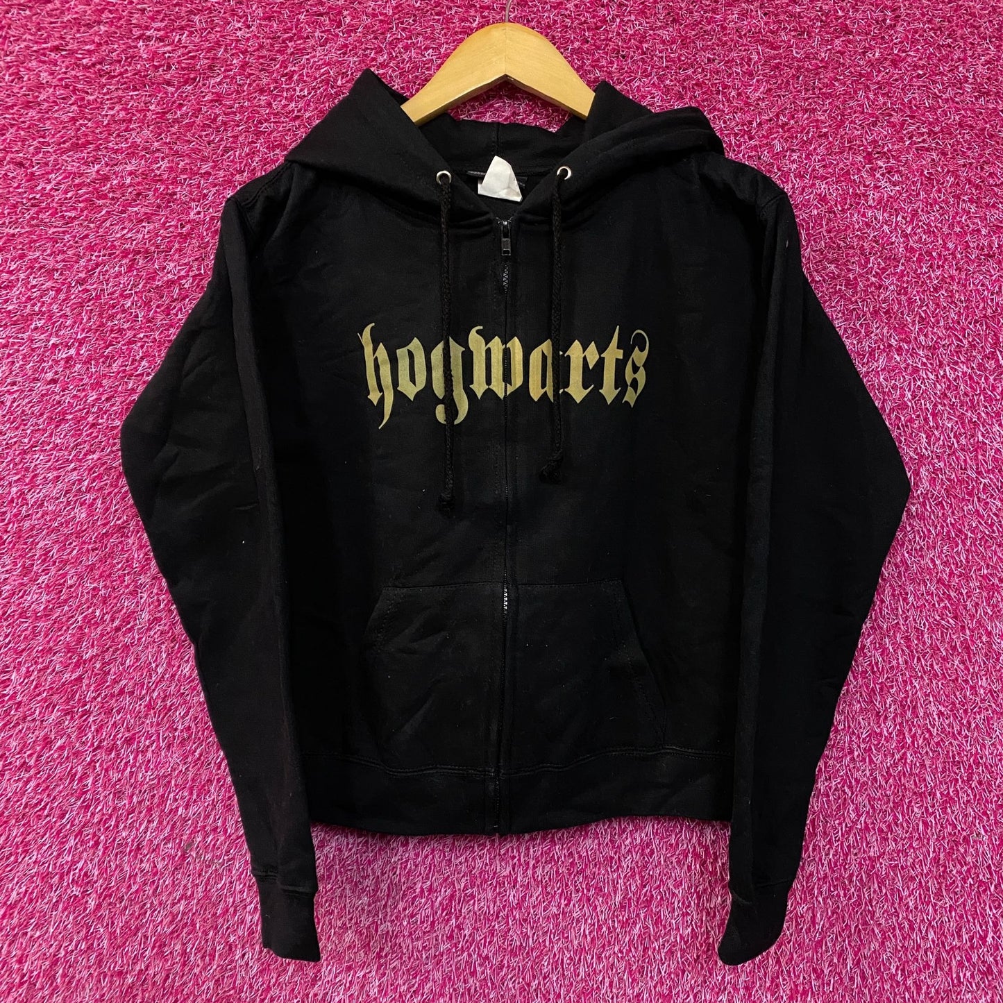 Harry Potter Hogwarts Crest Zip-Up Hoodie Small