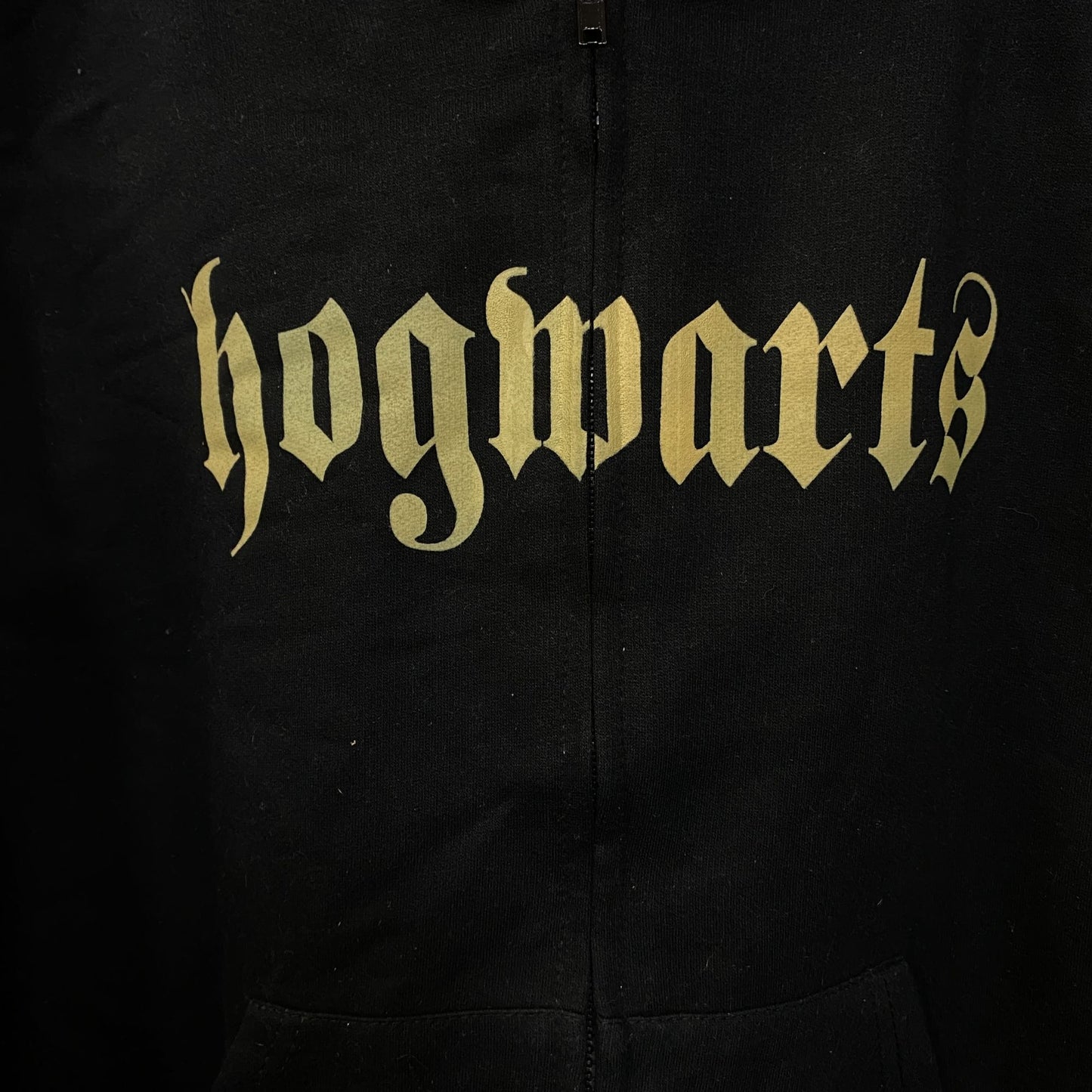 Harry Potter Hogwarts Crest Zip-Up Hoodie Small