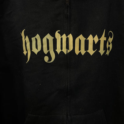 Harry Potter Hogwarts Crest Zip-Up Hoodie Small