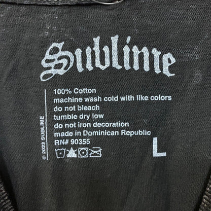Sublime Long Beach Vintage Wash Graphic T-Shirt Large