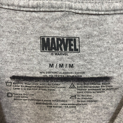 Marvel Spider-Man Comic Book Style Graphic Design T-Shirt Medium