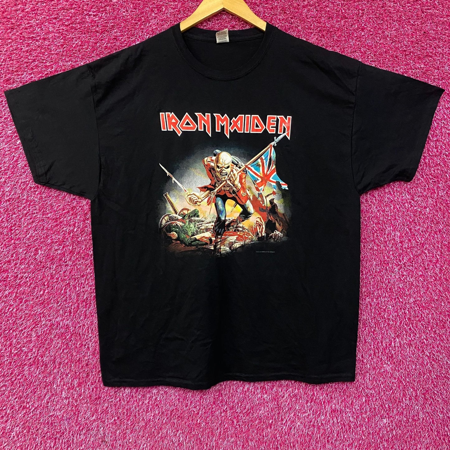 Iron Maiden The Trooper Heavy Metal Band T-Shirt 2XL