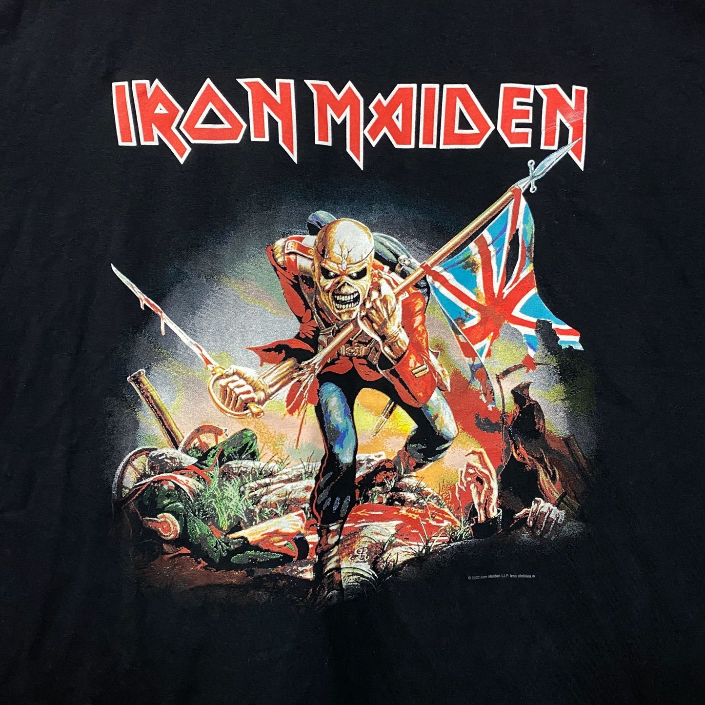 Iron Maiden The Trooper Heavy Metal Band T-Shirt 2XL