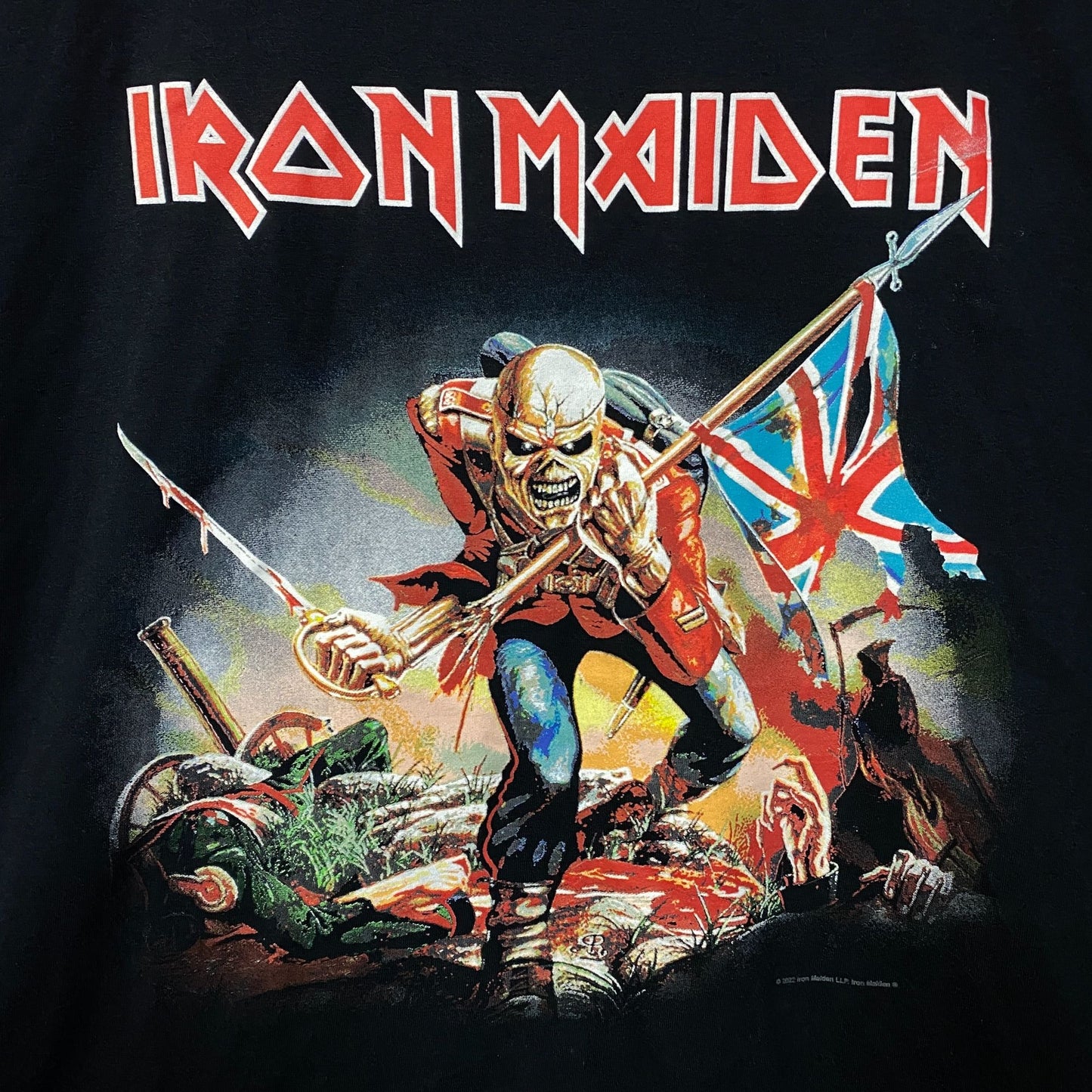 Iron Maiden The Trooper Heavy Metal Band T-Shirt 2XL