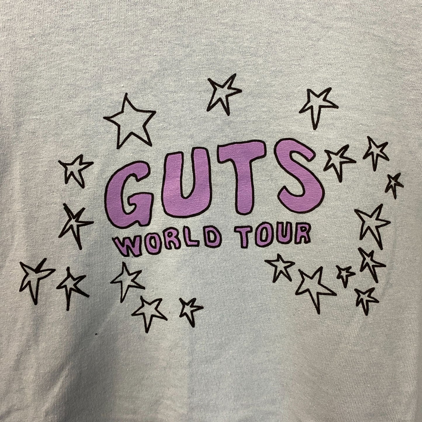 Olivia Rodrigo Guts World Tour Graphic T-shirt 2XL