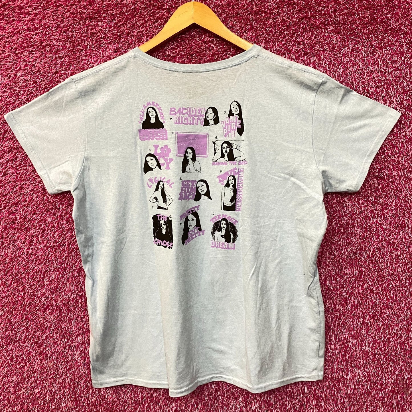 Olivia Rodrigo Guts World Tour Graphic T-shirt 2XL