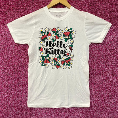 Sanrio Hello Kitty Strawberry Fields T-Shirt Small