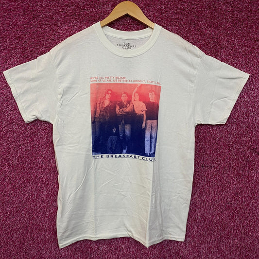 The Breakfast Club "We're All Pretty Bizarre" Graphic T-Shirt Large