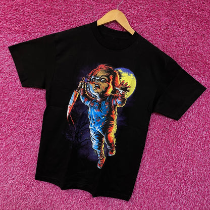 Chucky Full Moon Neon Tshirt size medium