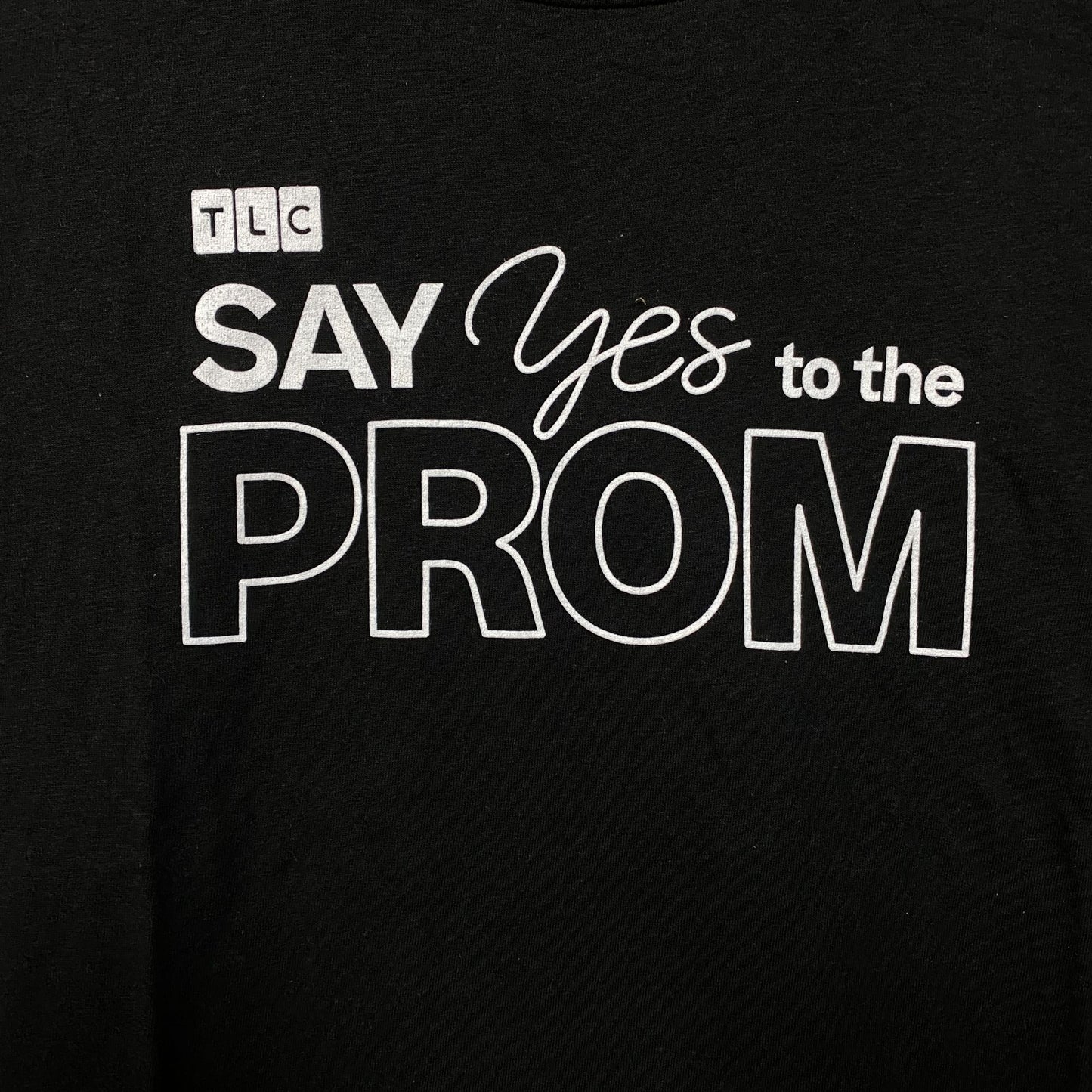 TLC "Say Yes to the Prom" Promotional Graphic T-Shirt 2XL