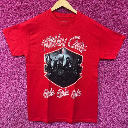 Motley Crue Girls Girls Girls Album Heavy Metal Band Tee M