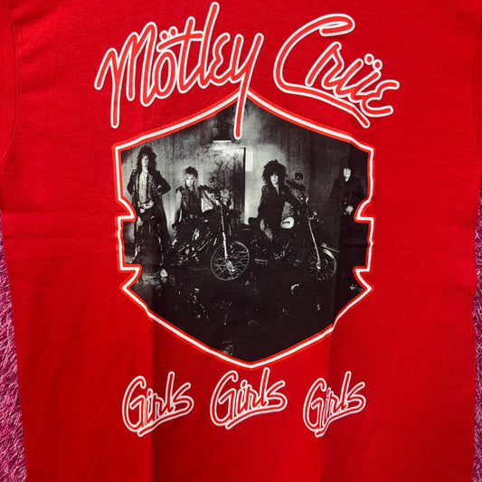 Motley Crue Girls Girls Girls Album Heavy Metal Band Tee M
