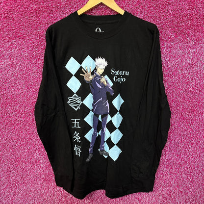 Satoru Gojo JuJuTsu Kaisen 0 Anime Movie Long Sleeve L