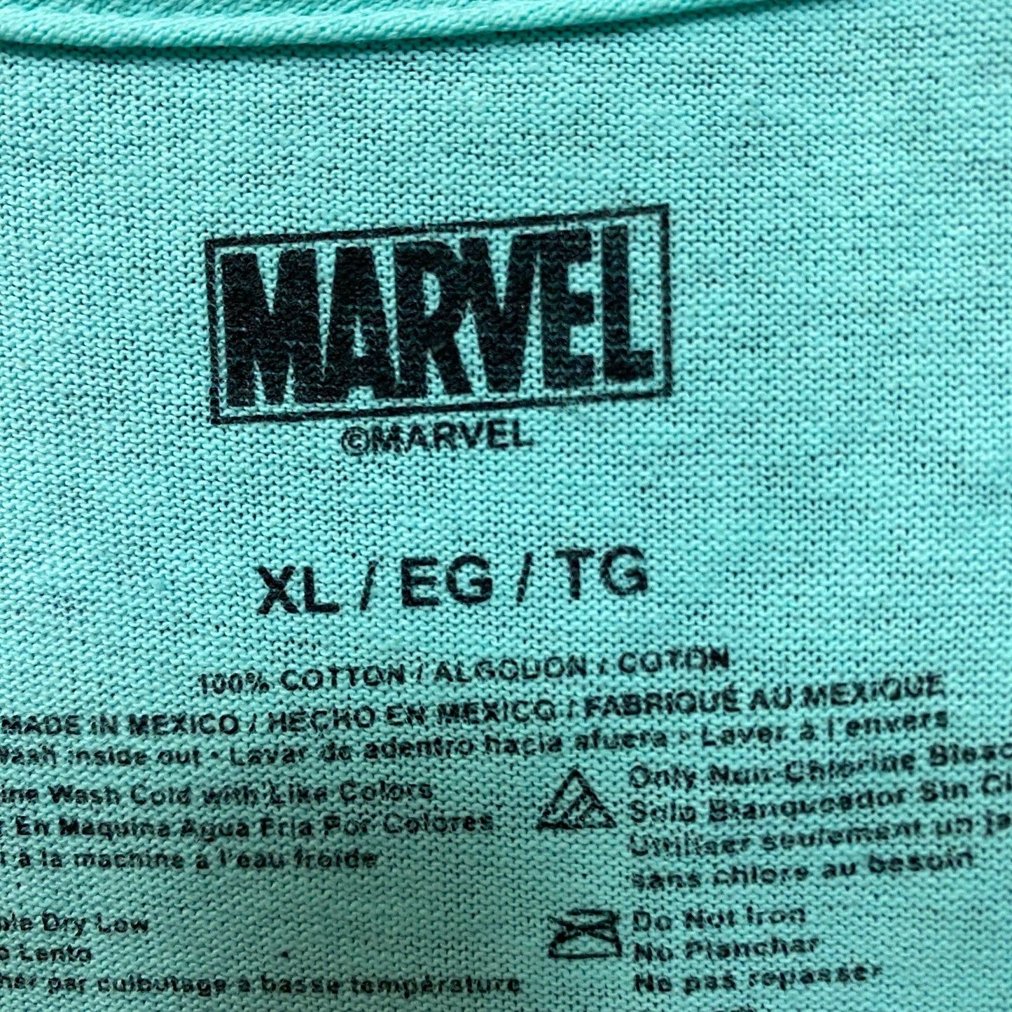 Marvel Teal Jubilee XMen Tshirt size Extra Large
