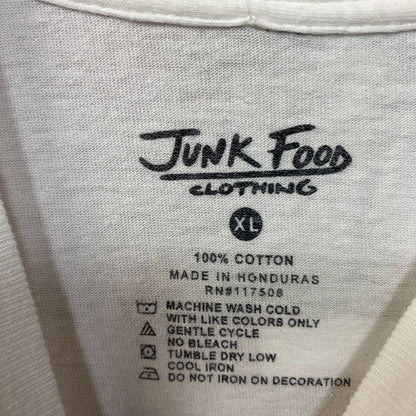 Junk Food The Beatles Rock and Roll Music Vintage Style Graphic T-Shirt XL