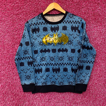 DC Comics Batman Ugly Christmas Sweater XS