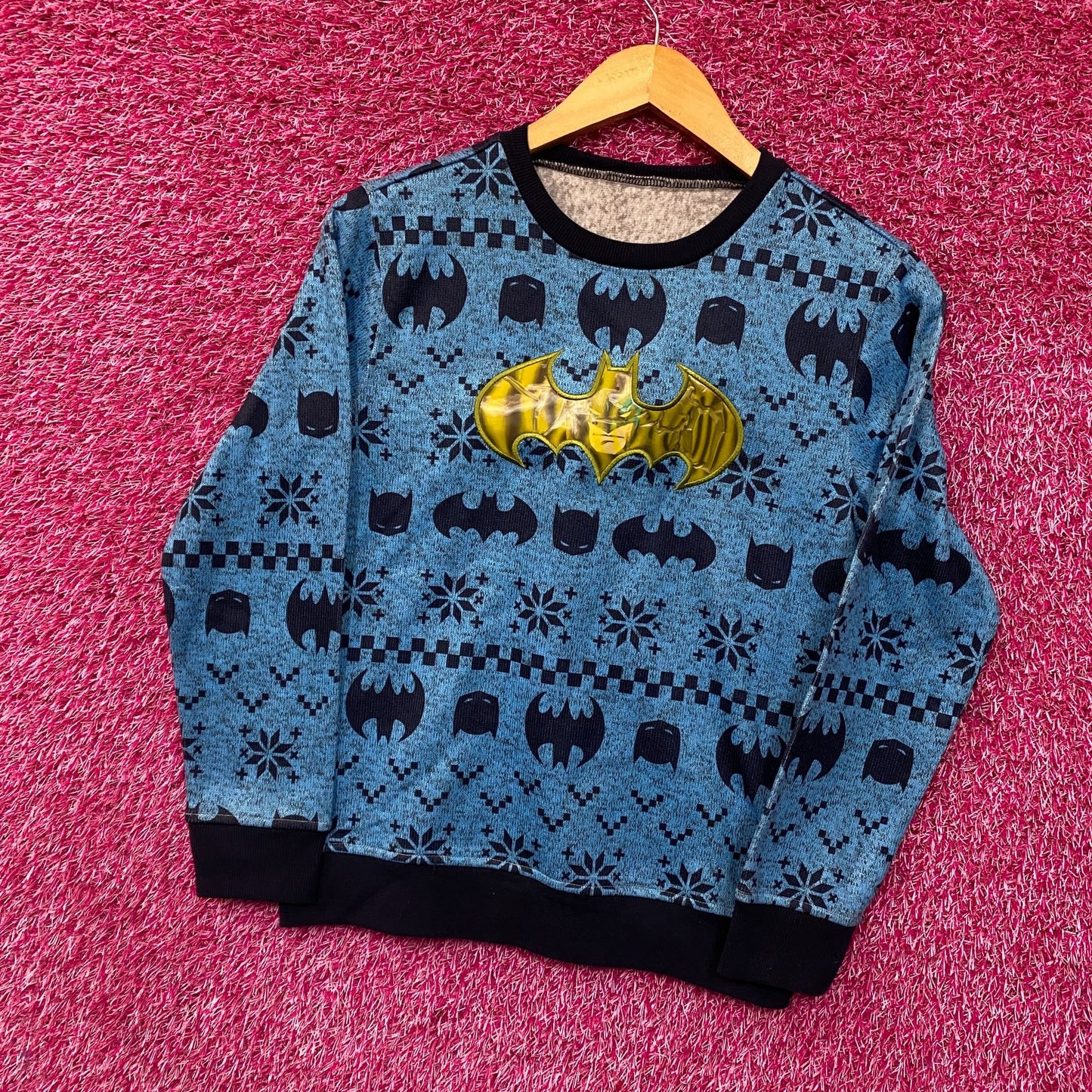 DC Comics Batman Ugly Christmas Sweater XS