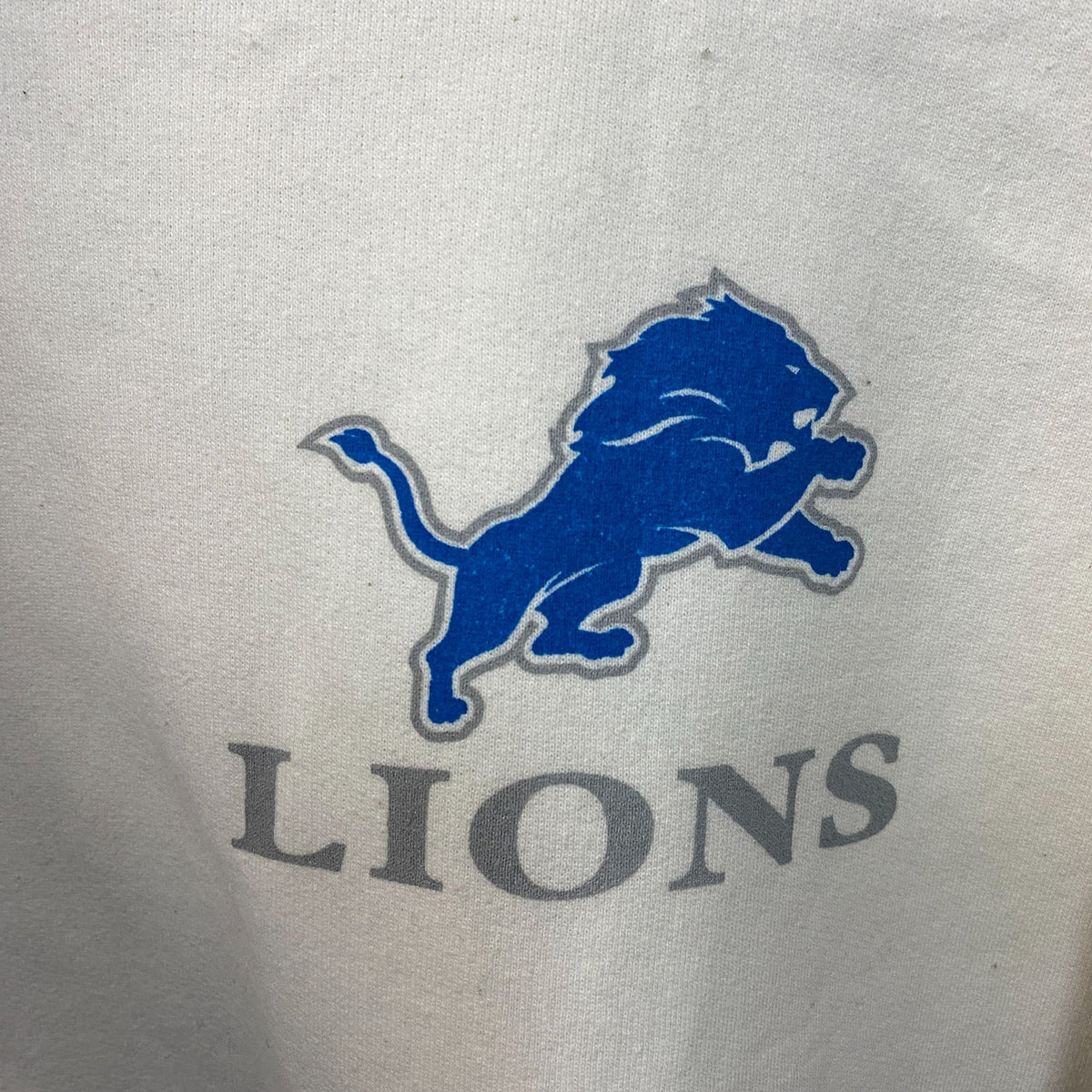 Junk Food Clothing Detroit Lions White Hoodie size XL