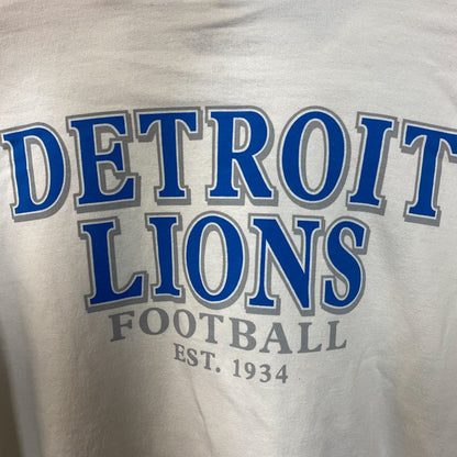 Junk Food Clothing Detroit Lions White Hoodie size XL